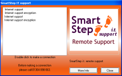 Remote support software